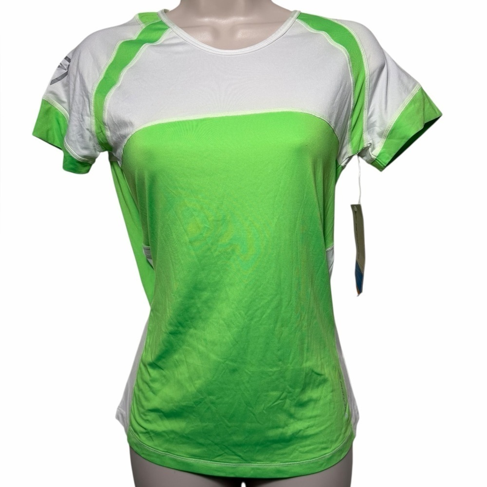Brooks nightlife equilibrium High Visibility Running T-shirt women small
